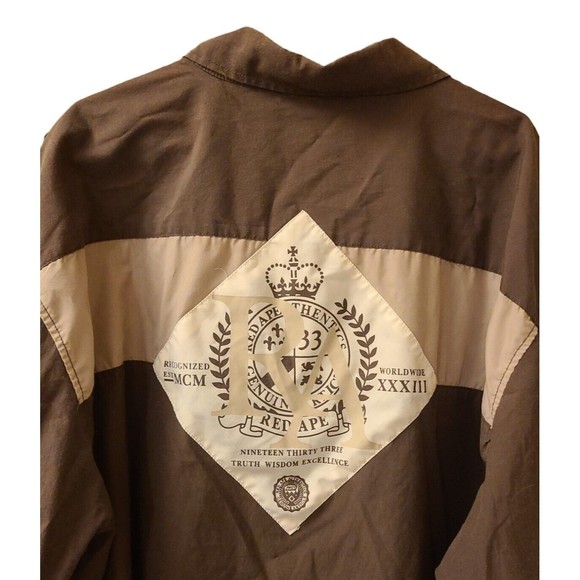 Red Ape Authentic Button Up Long Sleeve Shirt 5XL 1933 Truth Wisdom Excellence - Picture 4 of 5